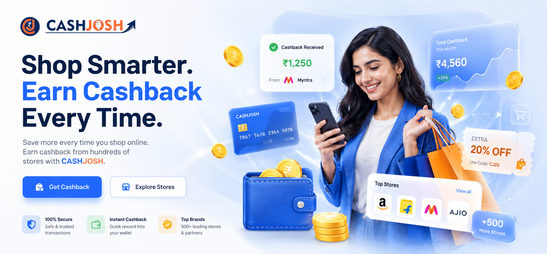 Shop Smarter Earn Cashback Every Time