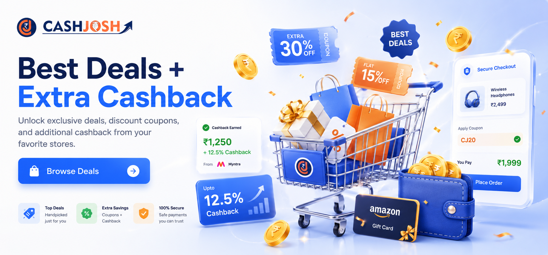 Best Deals - Extra Cashback