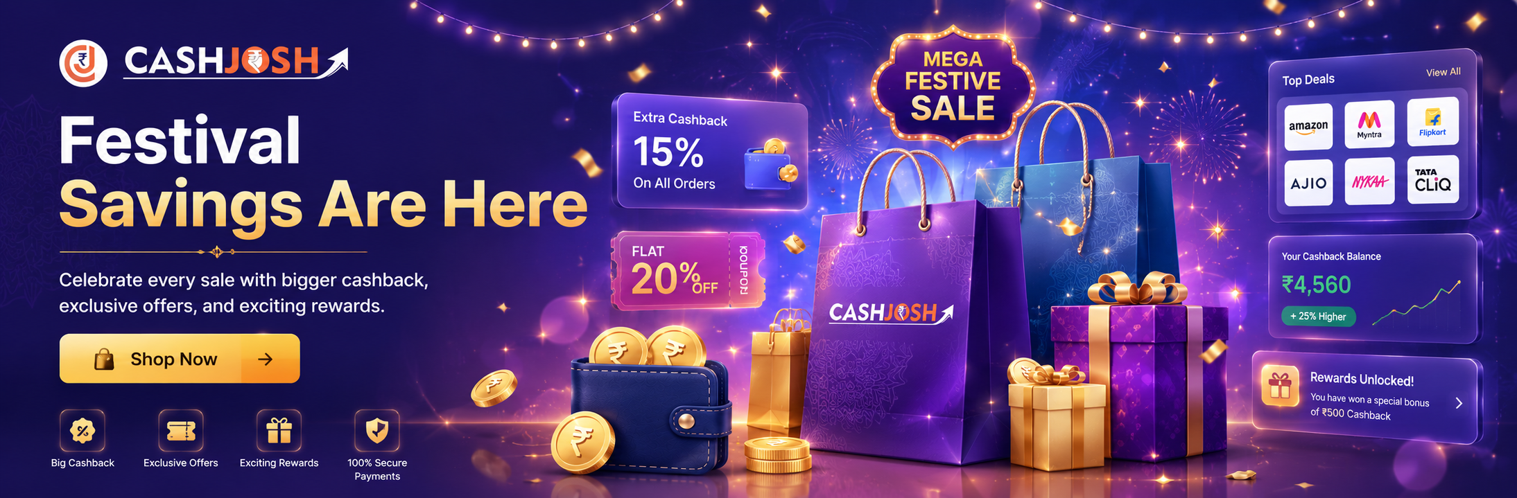 Festival Savings Are Here