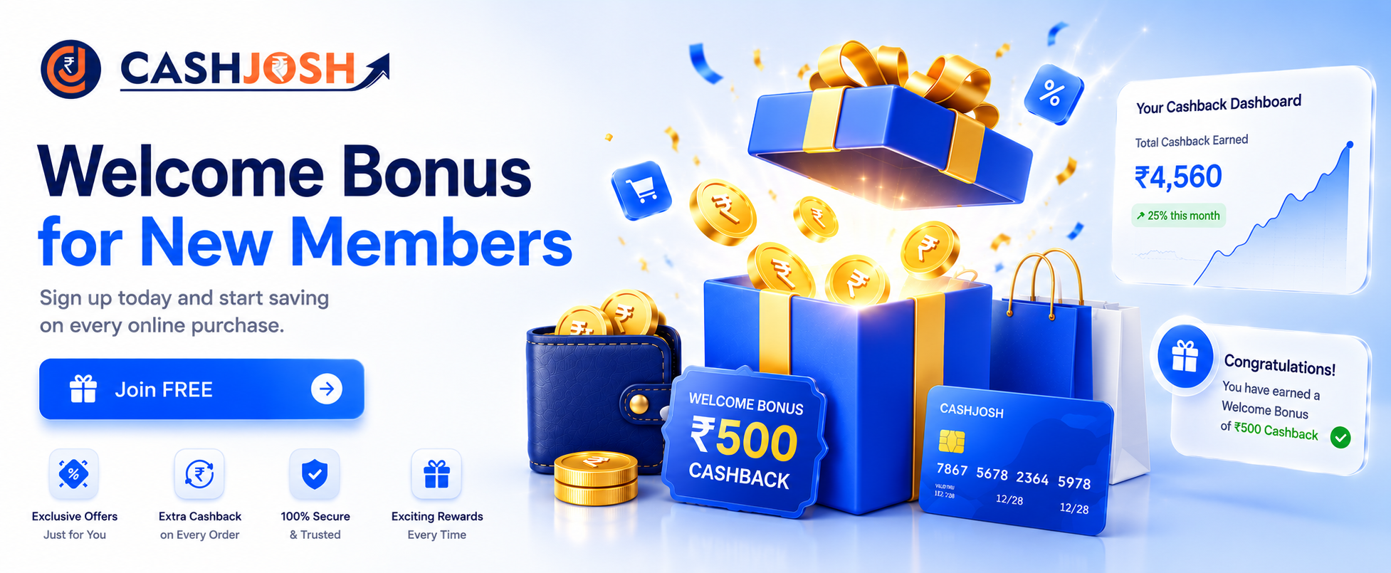 Welcome Bonus for New Members