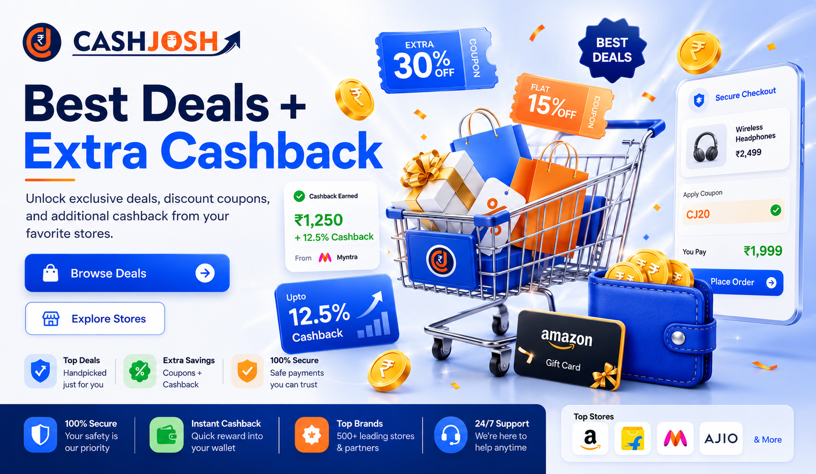 Best Deals - Extra Cashback